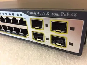 Cisco Catalyst 3750g 48port Gigabit Poe Manged Switch.