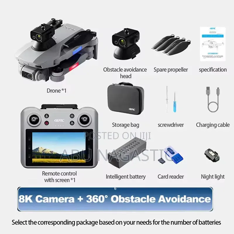 4drc F14 Drone Screen 4-Axis GPS