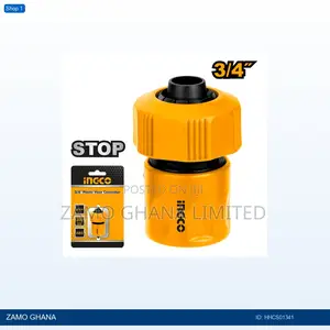 Plastic Hose Connector 0.75" Stop - Hhcs01341
