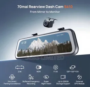 70mai Rearview S410 Dashcam Set - 2 Hd Cameras + App + Wifi 6