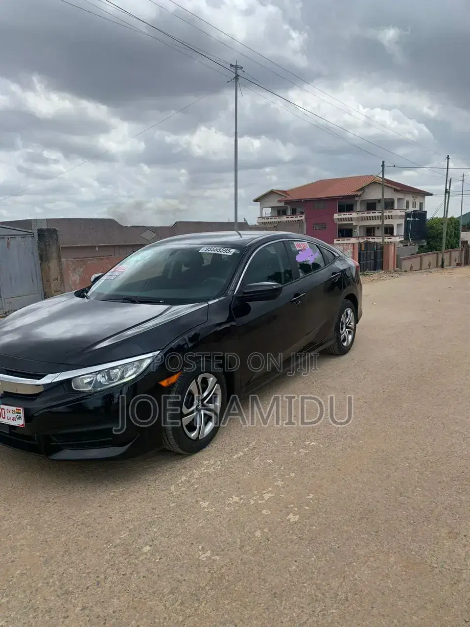 Honda Civic EX-L 4dr Sedan (1.5L 4cyl) 2016 Black