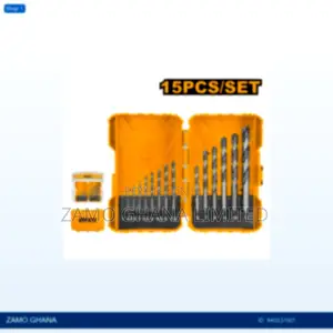 15pcs HSS Drill Bits - Akdl51501