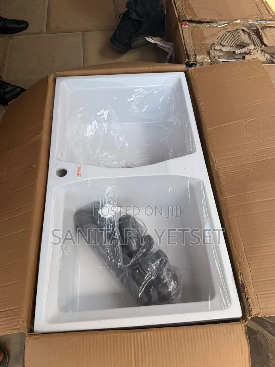 White Marble Sink