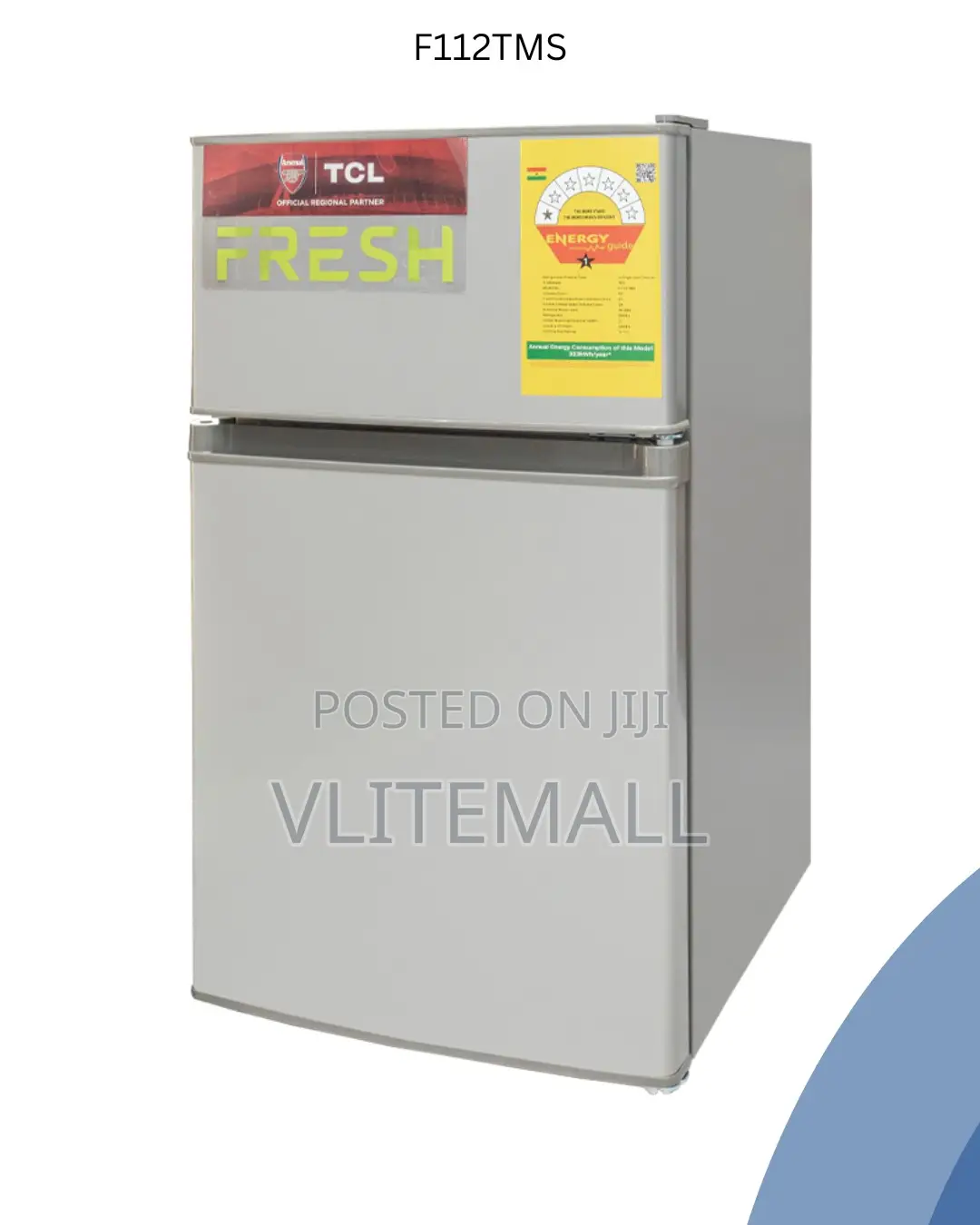 TCL Top Mount Refrigerator F112tms