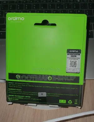 Ultra Durable Type-C-to Type-C 100w Oraimo Cable