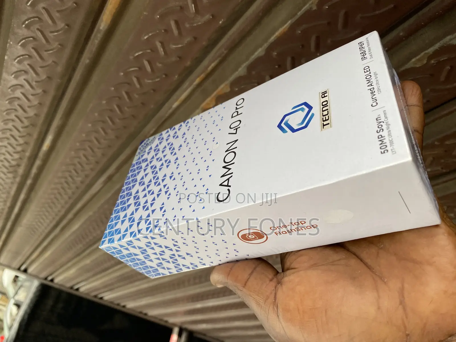 New Tecno Camon 40 Pro 5G 256 GB Black