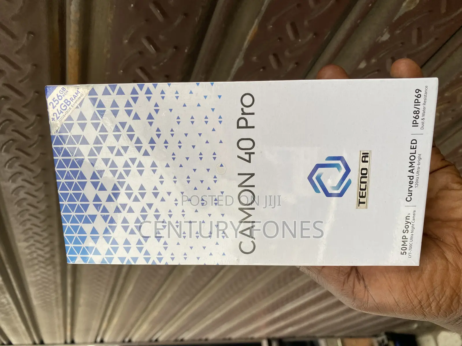 New Tecno Camon 40 Pro 5G 256 GB Black