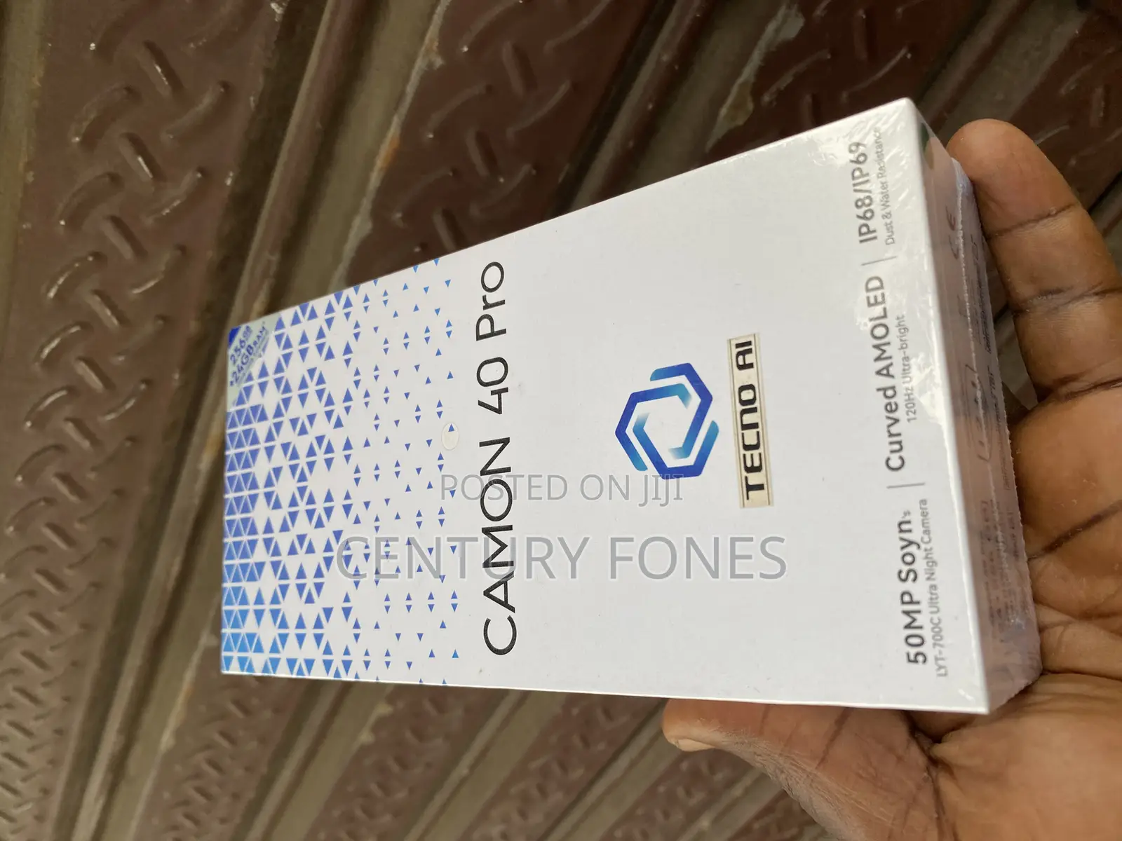 New Tecno Camon 40 Pro 5G 256 GB Black