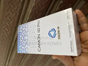 New Tecno Camon 40 Pro 5G 256 GB Black