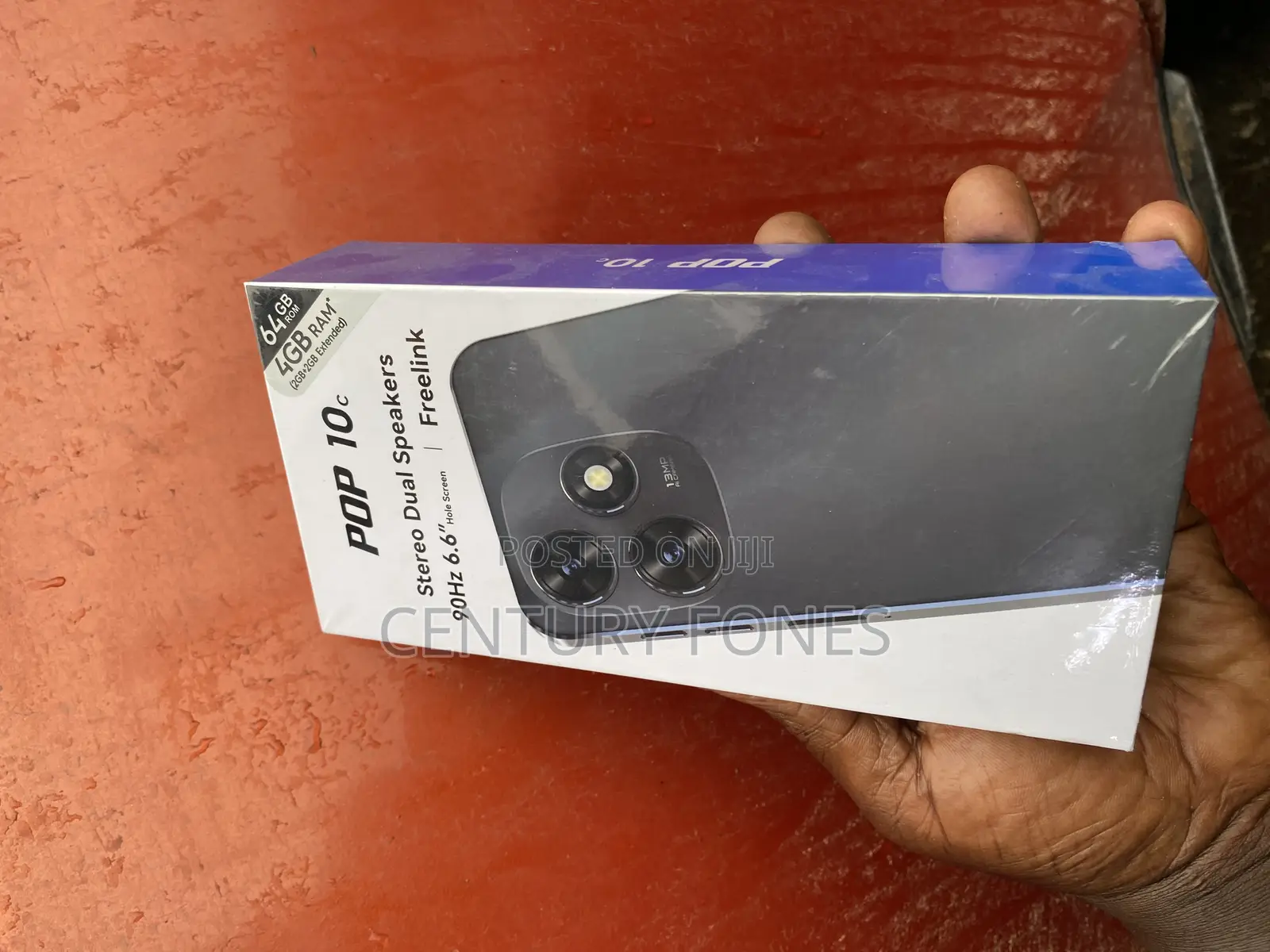 New Tecno Pop 10C 64 GB Black
