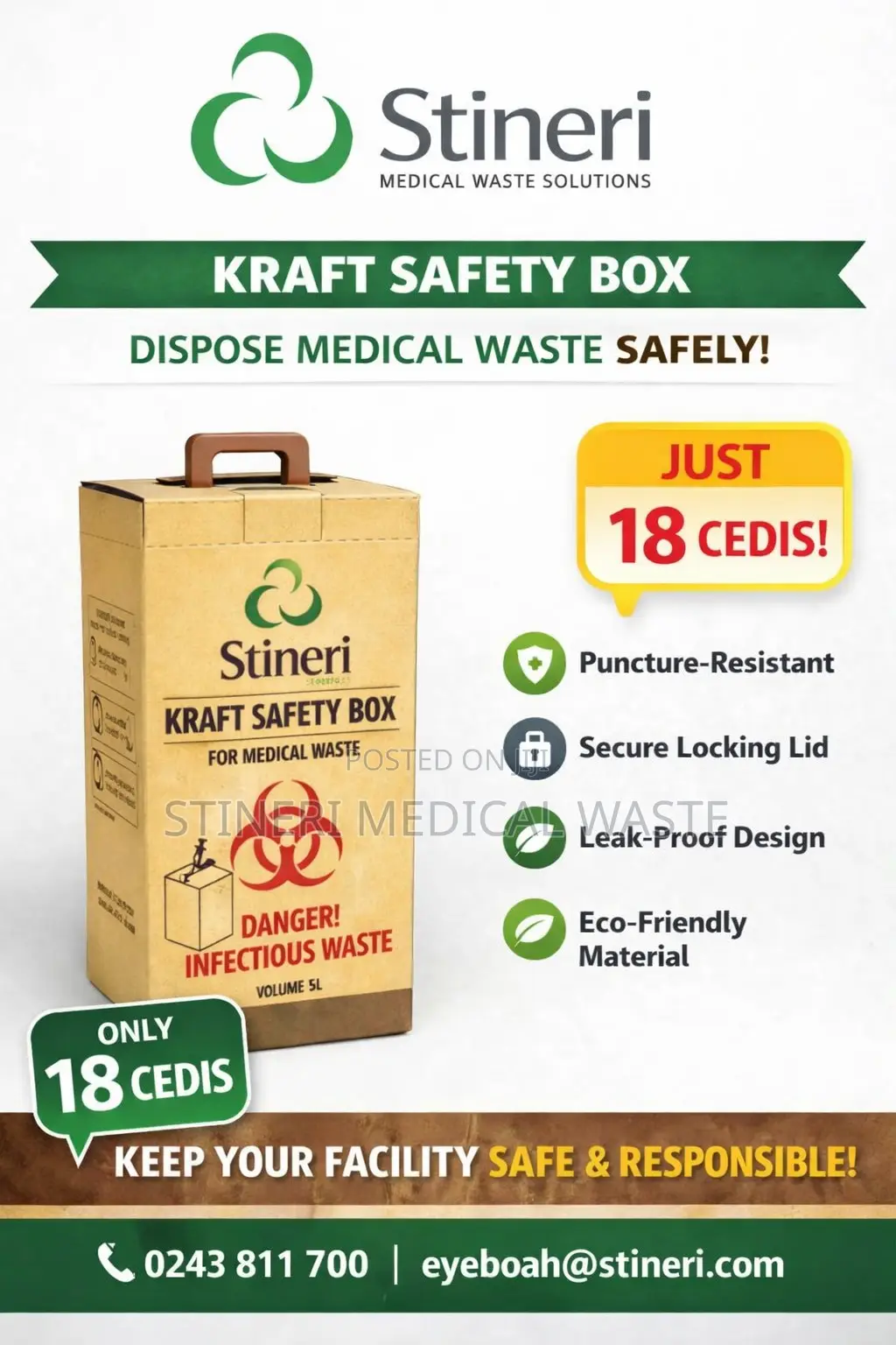 Kraft Safety Box – 5l