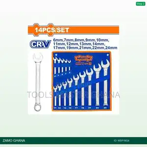14 PCS Combination Spanner Set - Wsp1m24