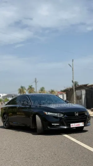 Honda Accord Sport (2.0L 4cyl Turbo 6M) 2019 Black