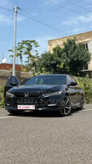 Honda Accord Sport (2.0L 4cyl Turbo 6M) 2019 Black