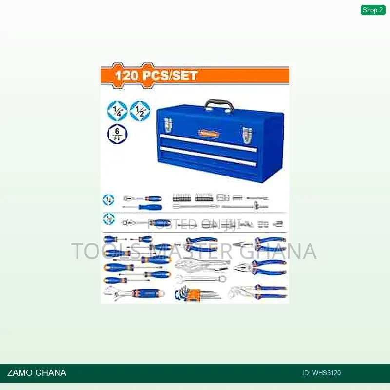 120 PCS Tools Chest Set - Whs3120