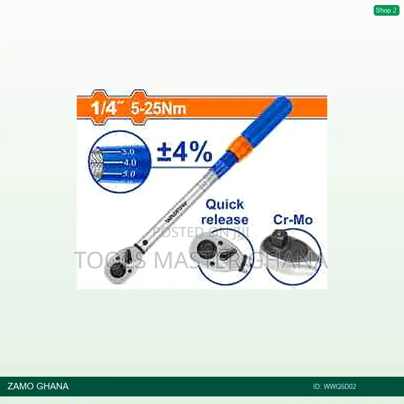 Preset Torque Wrench - Wwq5d02