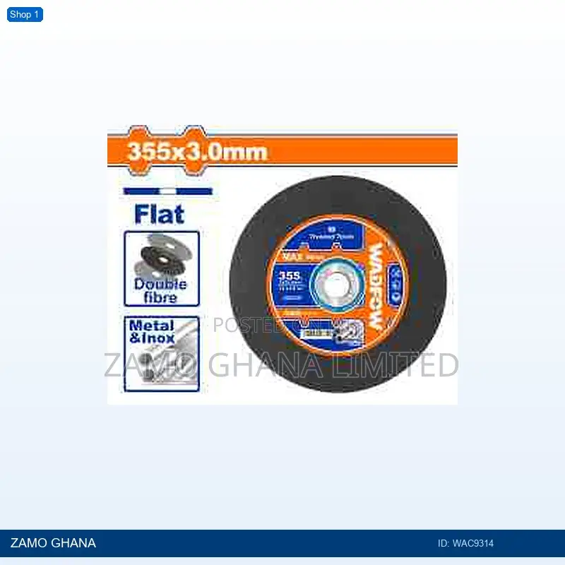 Abrasive Metal Cutting Disc - Wac9314