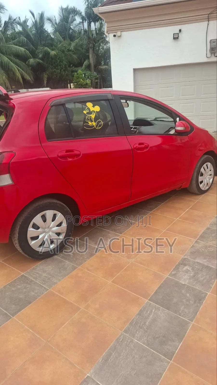 Toyota Vitz 1.0 FWD 3dr 2010 Red