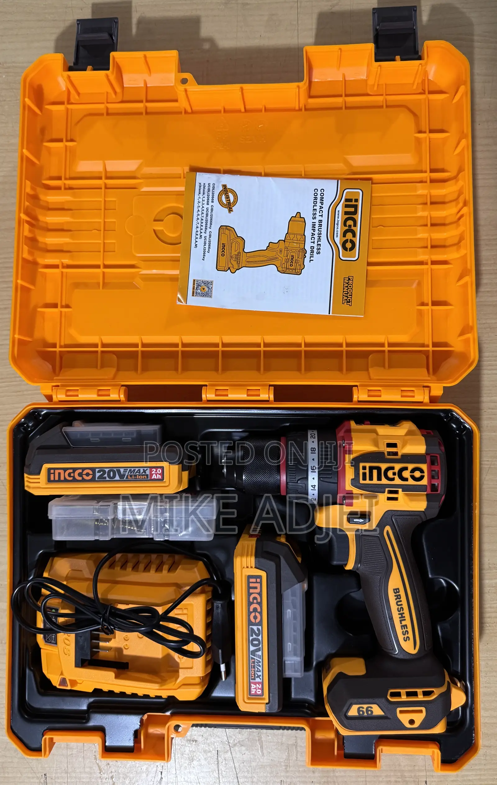 Ingco 66nm Cordless Impact Drill