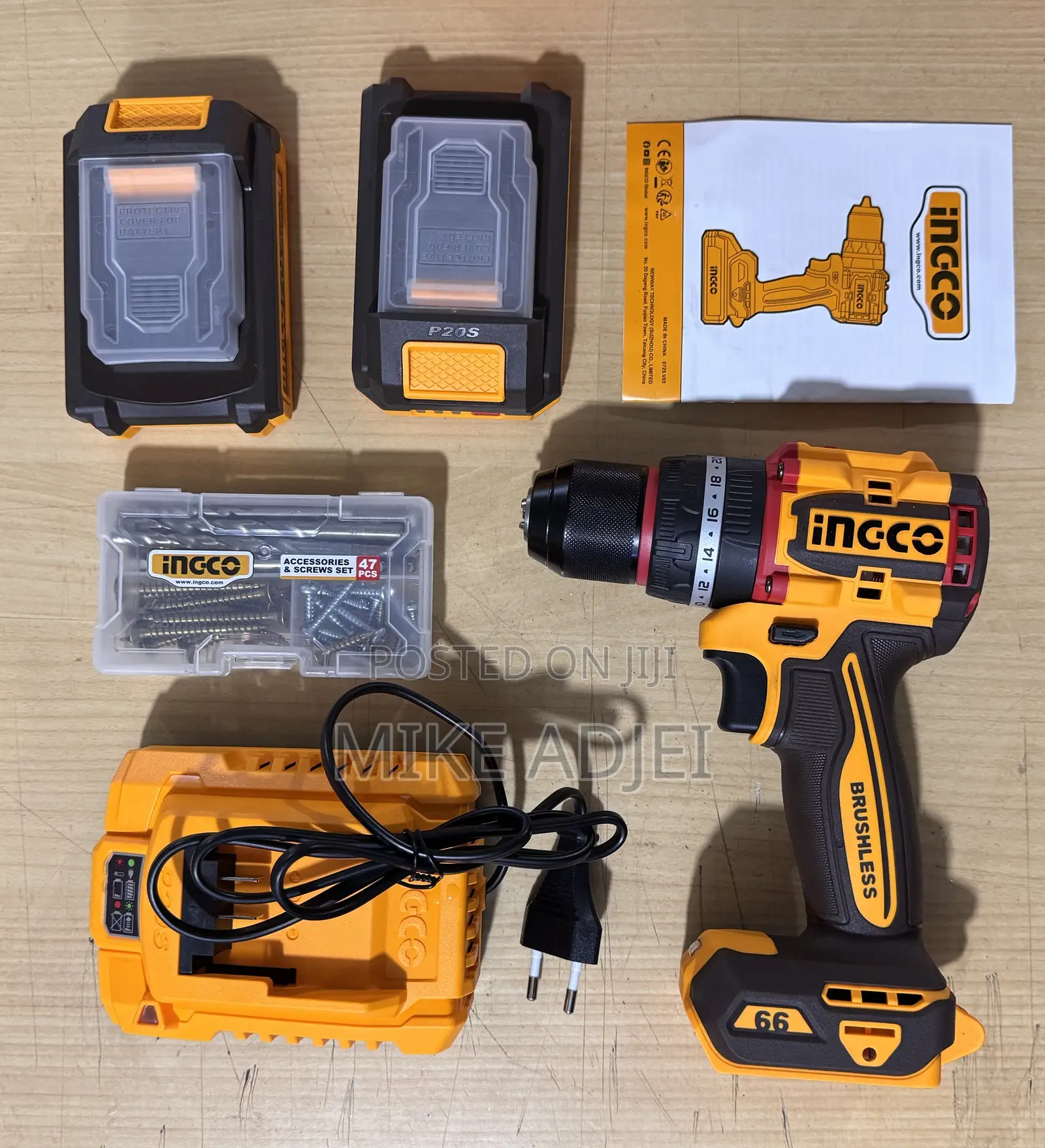 Ingco 66nm Cordless Impact Drill
