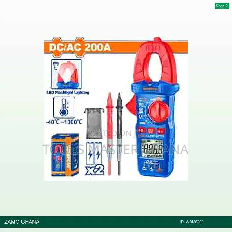 Dc/Ac Clamp Meter - Wdm8202