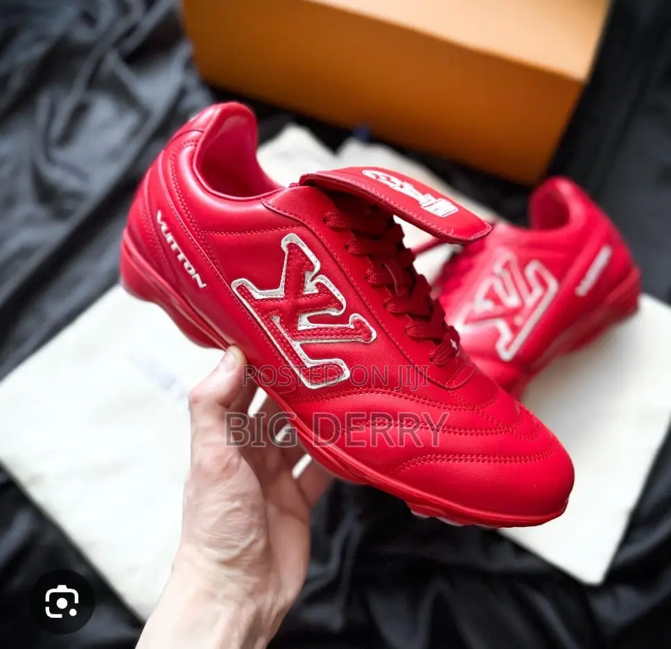 Louis Vuitton Footprint Soccer Sneaker
