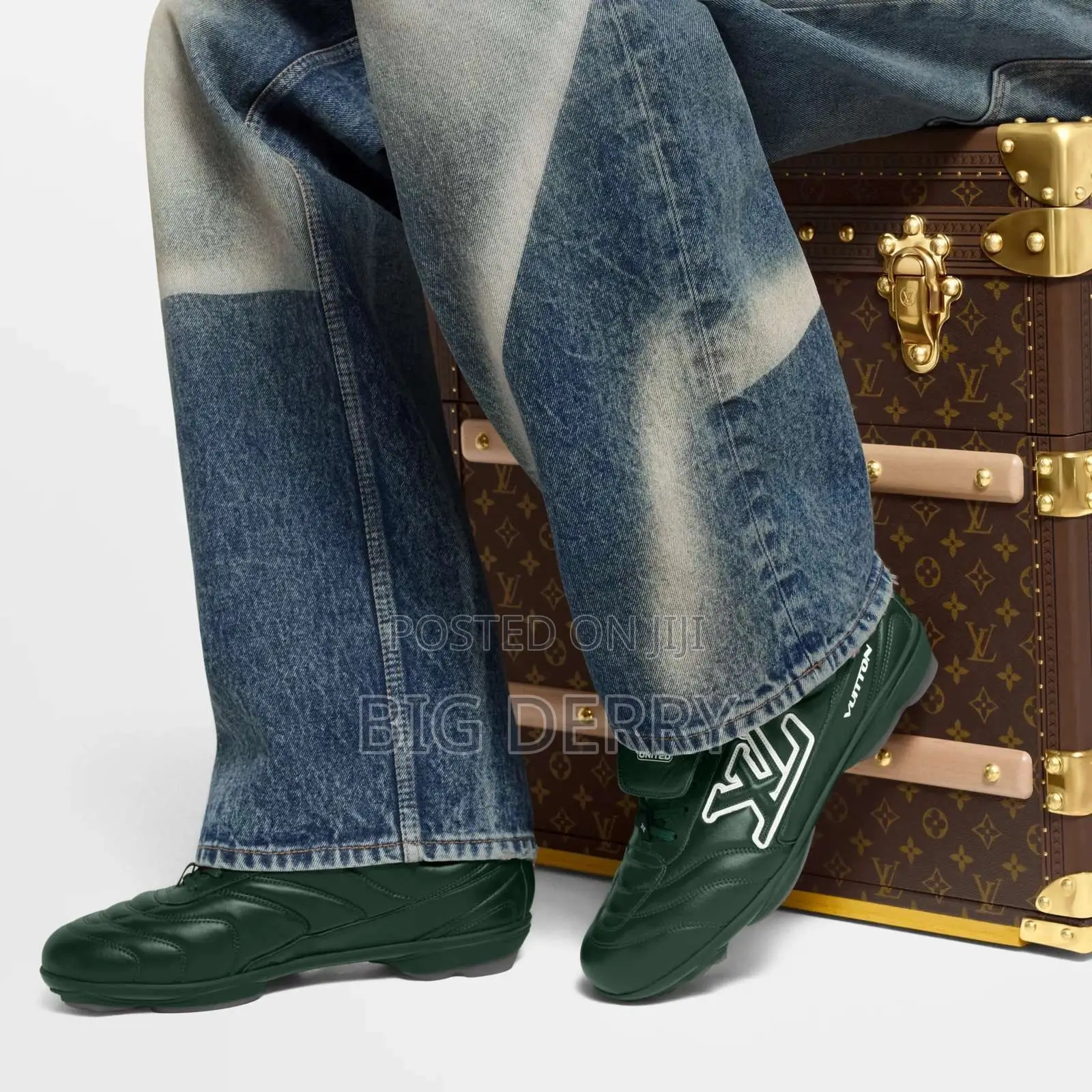 Louis Vuitton Footprint Soccer Sneaker