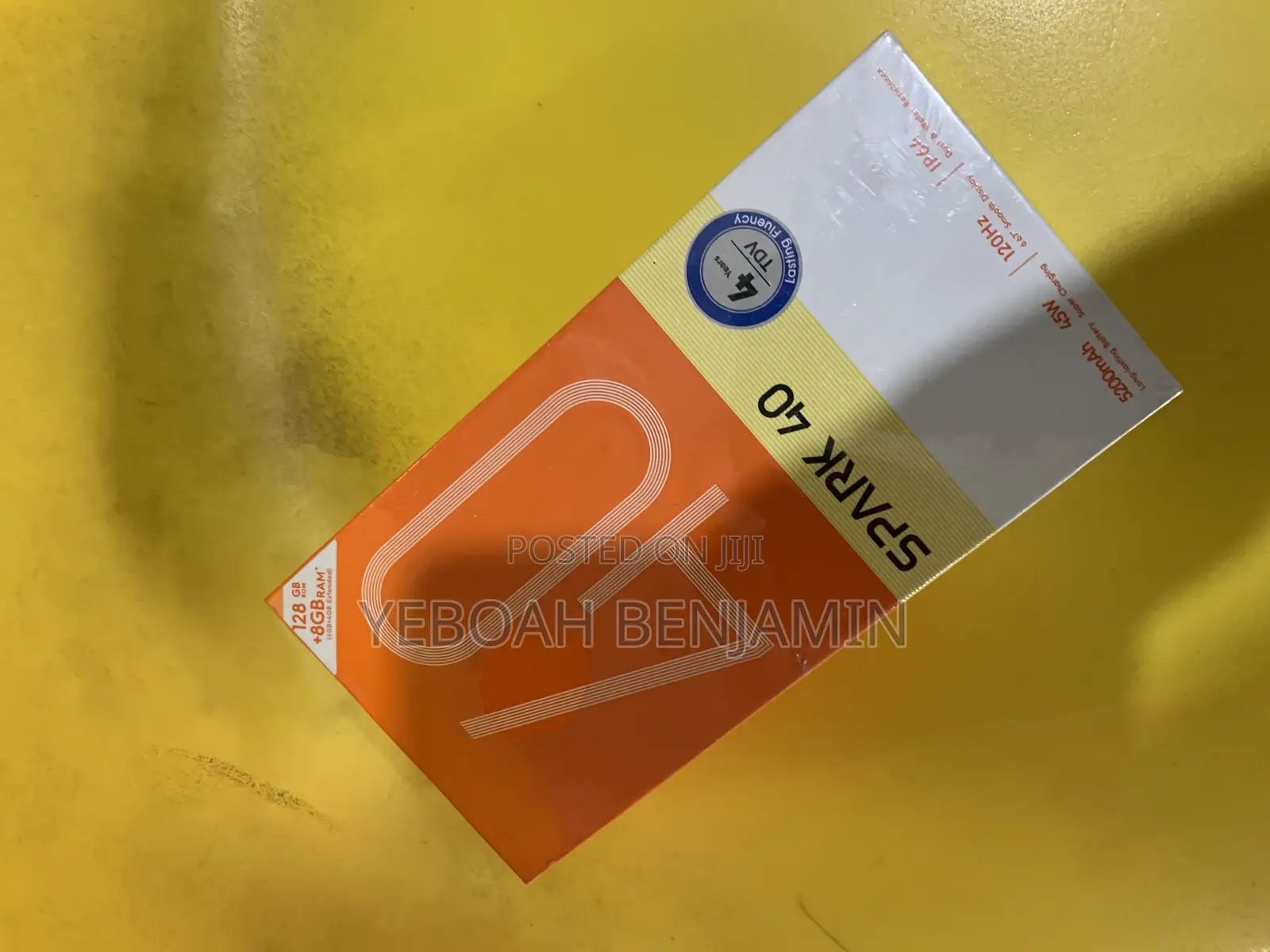 New Tecno Spark 40 256 GB Blue
