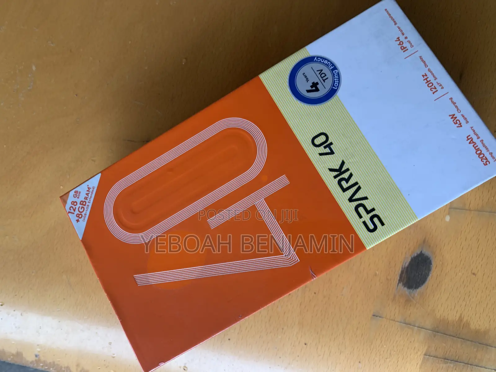 New Tecno Spark 40 256 GB Blue