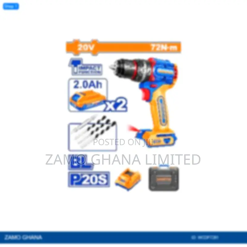 Compact Brushless Cordless Impact - Wcdp7281