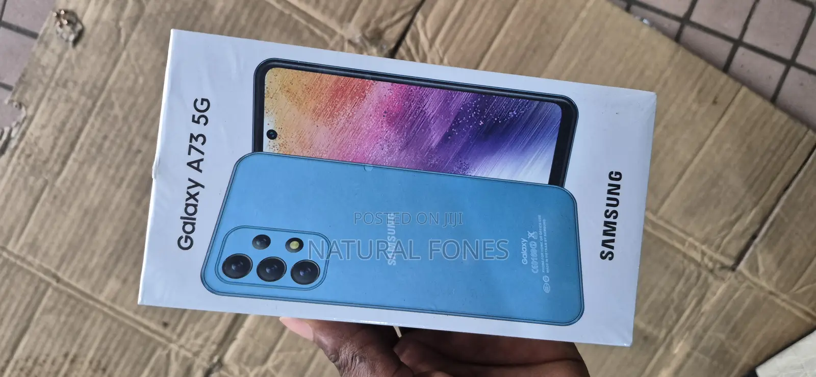 New Samsung Galaxy A73 5G 256 GB Blue