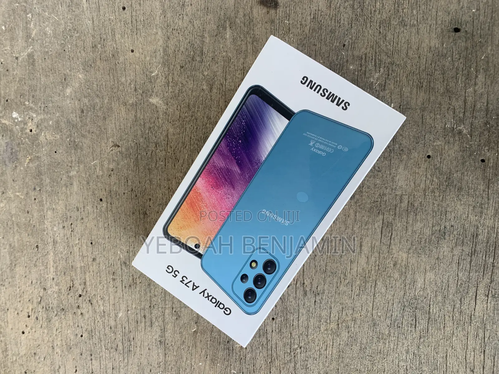 New Samsung Galaxy A73 5G 256 GB Blue