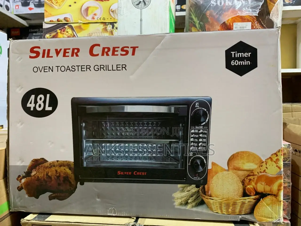 Silver Crest Large Capacity Oven Toaster Griller
