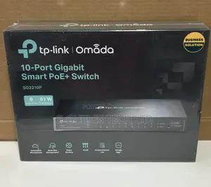 Tp-Link Omada Sg2210p 10-Port Gigabit Smart Poe+ Switch