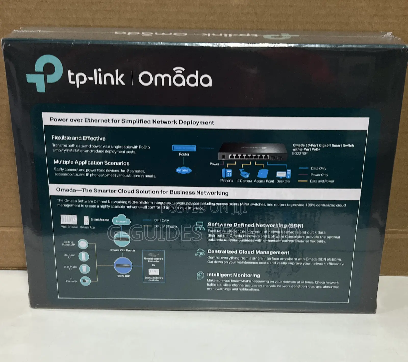Tp-Link Omada Sg2210p 10-Port Gigabit Smart Poe+ Switch
