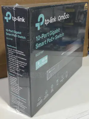 Tp-Link Omada Sg2210p 10-Port Gigabit Smart Poe+ Switch