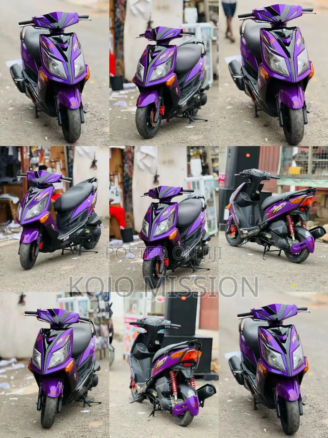 SYM Jet 2021 Purple