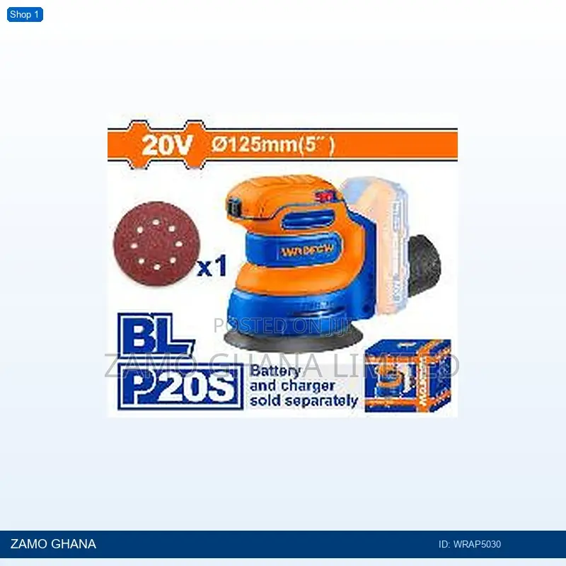 Cordless Random Orbit - Wrap5030