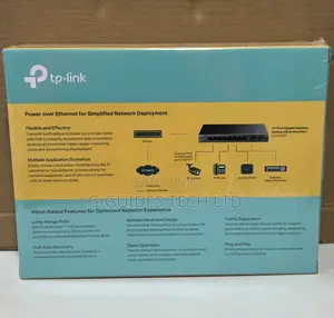 Tp-Link 10-Port Gigabit Desktop Poe+ Network Switch Litewave Ls1210gp