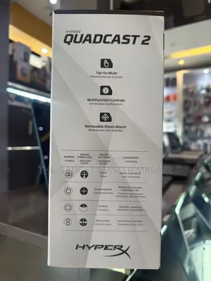 Hyperx Quadcast 2 Multipattern Usb Electret Condenser Microphone