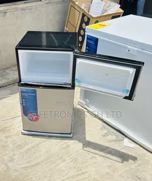 Available Best Midea 87ltr Double Door Table Top Fridge Hd-113f(N