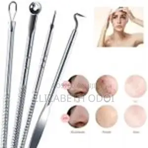 4-piece Acne And Black Head Remover Set
