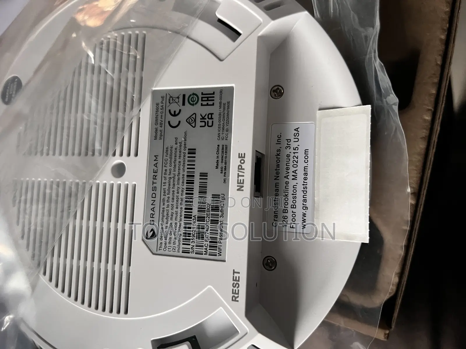 Grandstream Gwn7660e Ax3000 Wifi 6 Access Point