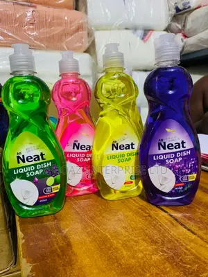 All Neat Liquid Dish Soap, Grease Cleaning 400ml