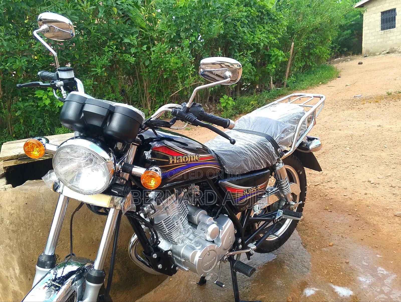 New Haojue HJ125-8K 2025 Black