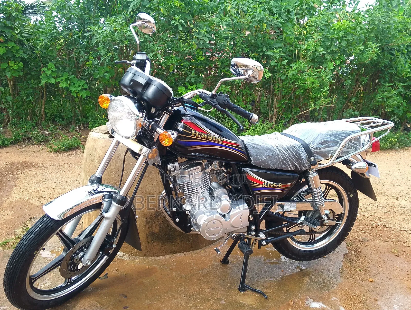 New Haojue HJ125-8K 2025 Black