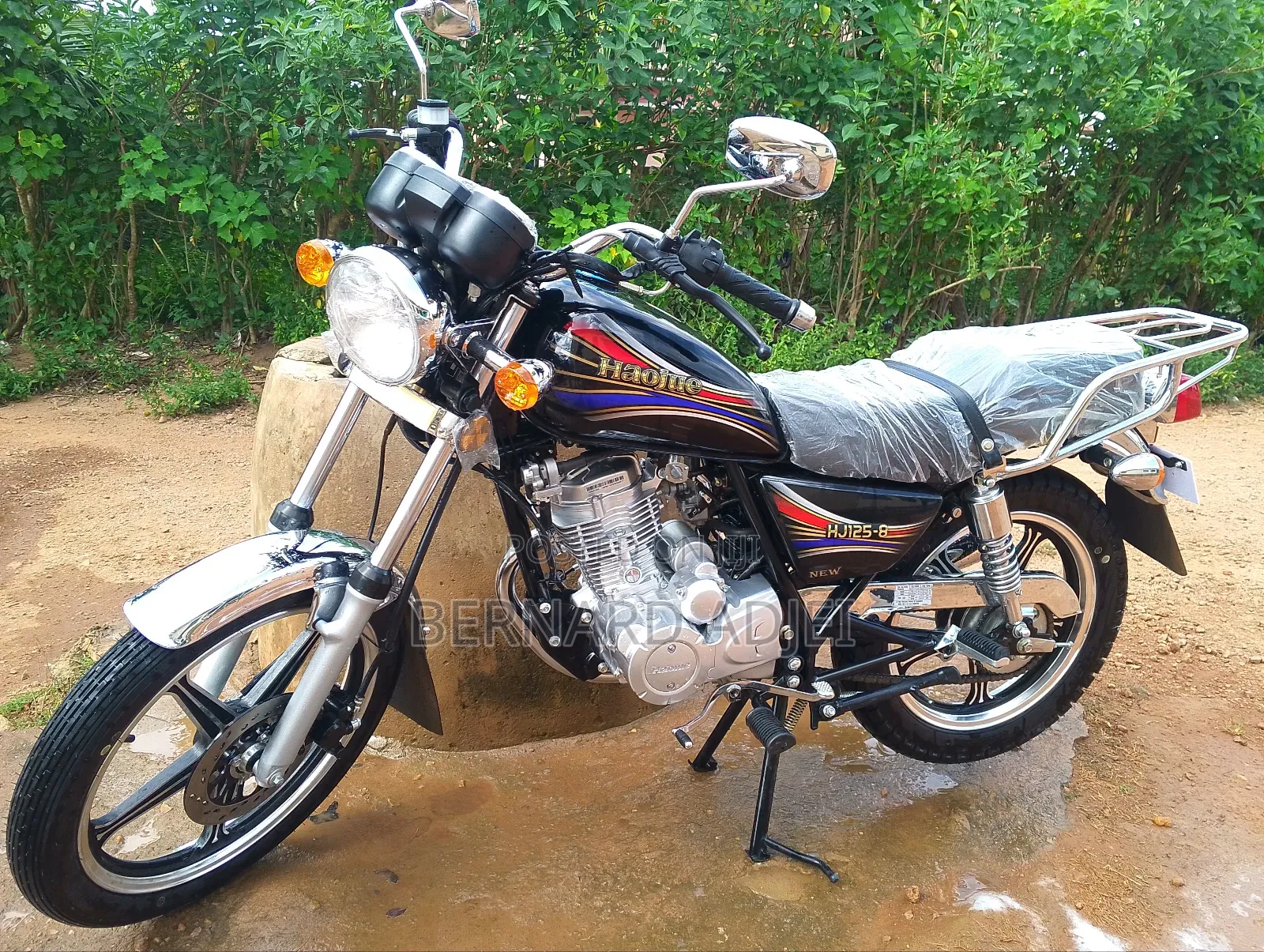 New Haojue HJ125-8K 2025 Black