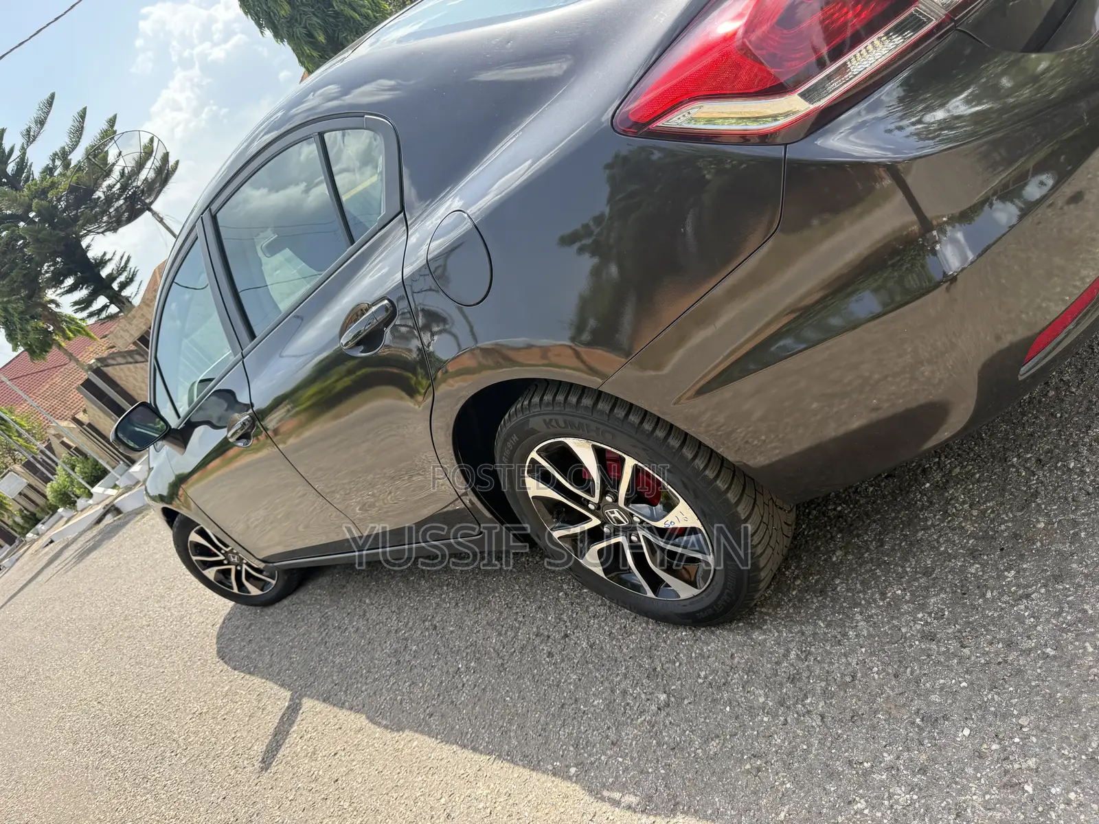 Honda Civic EX 4dr Sedan (1.8L 4cyl CVT) 2014 Gray