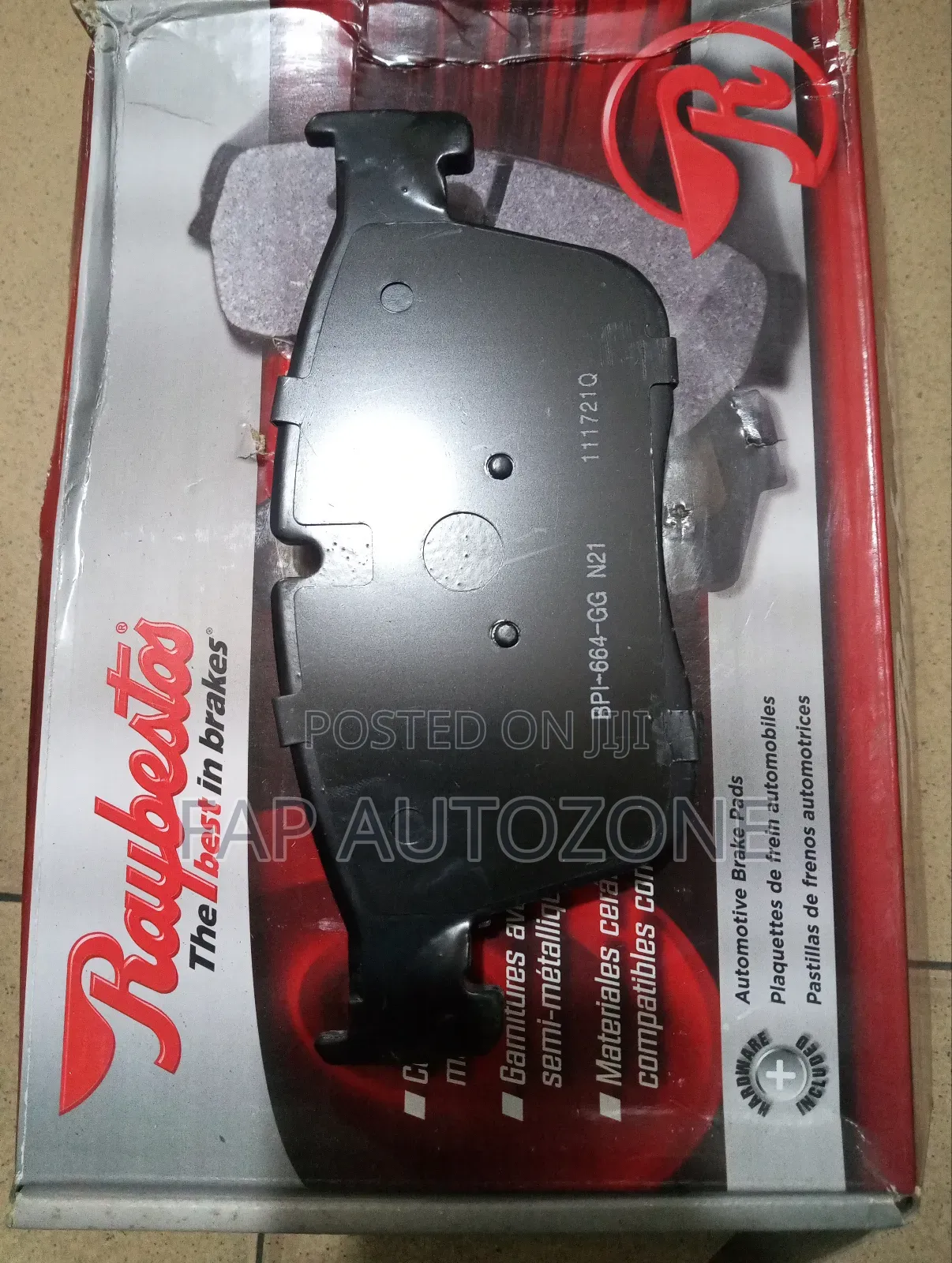 0230. Original Ceramic Land Rover and Jaguar Brake Pads From Usa