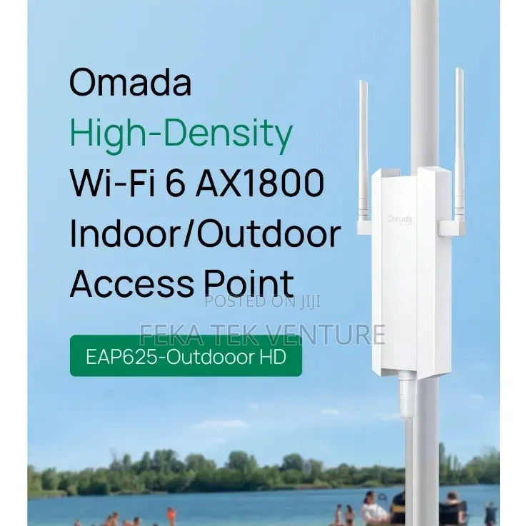 Tp-Link Eap625-Omada Hd Ax1800 Indoor/Outdoor Wi-Fi 6 Access Point